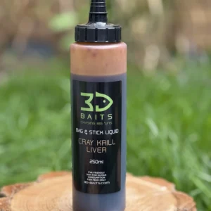 3d baits bag and stick liquid cray krill liver