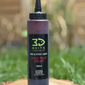 3d baits spice meat cream bag and stick liquid